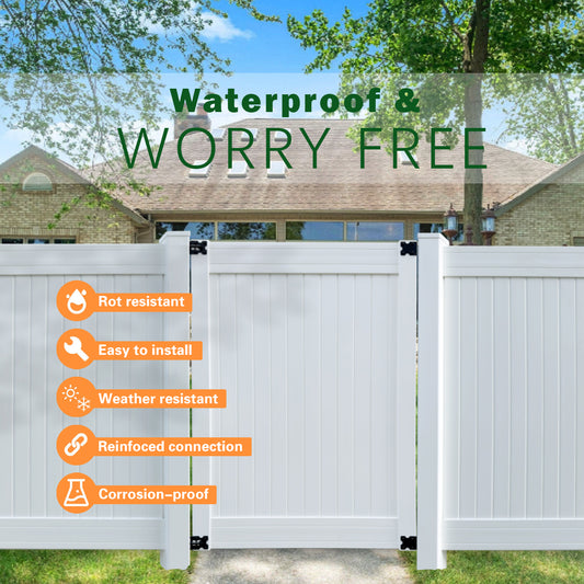 Vinyl Fencing Gate