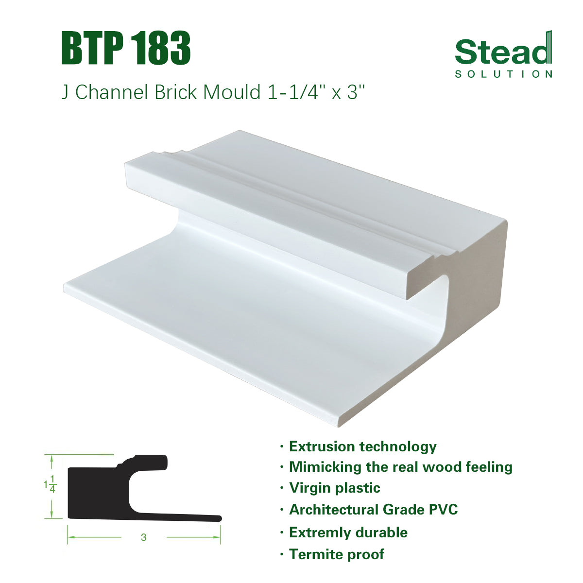 PVC Moulding BTP 183